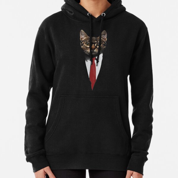 The Jacket Cat Pullover Hoodie