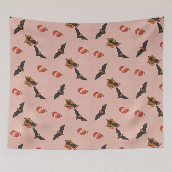 Item preview, Fruit Bats and Mangoes Pink designed and sold by Ashley Gagnon.