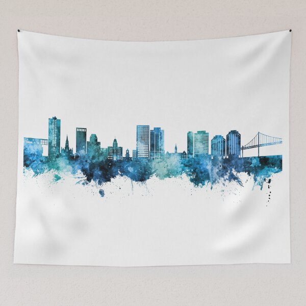 Item preview, Halifax Canada Skyline designed and sold by ArtPrints.