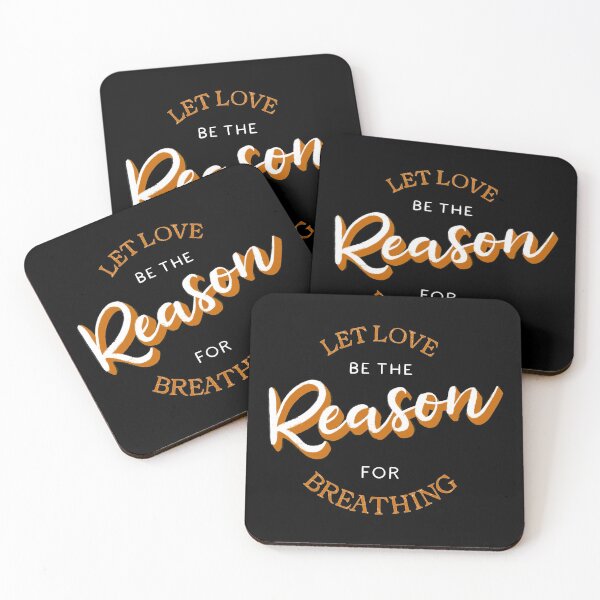 Item preview, Let Love be the reason for breathing designed and sold by LetterMeASong.