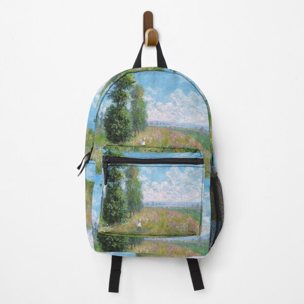 Item preview, Claude Monet Painting - Meadow with Poplars designed and sold by Coffeesnow.