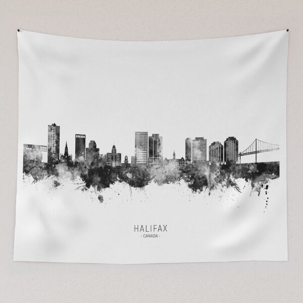 Item preview, Halifax Canada Skyline designed and sold by ArtPrints.