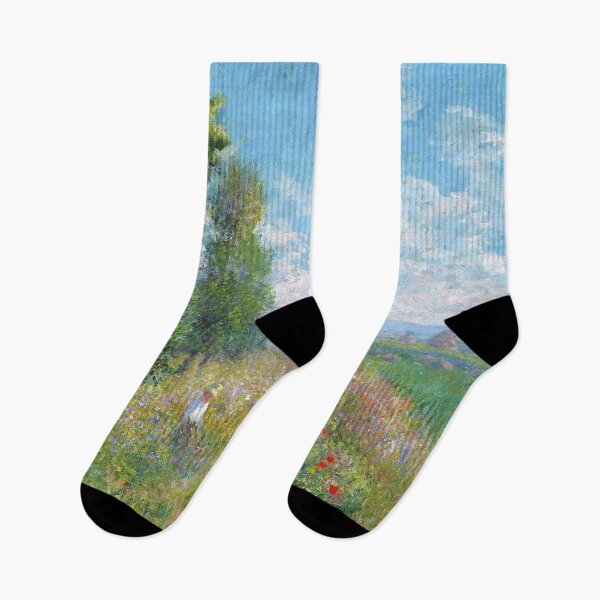 Item preview, Claude Monet Painting - Meadow with Poplars designed and sold by Coffeesnow.