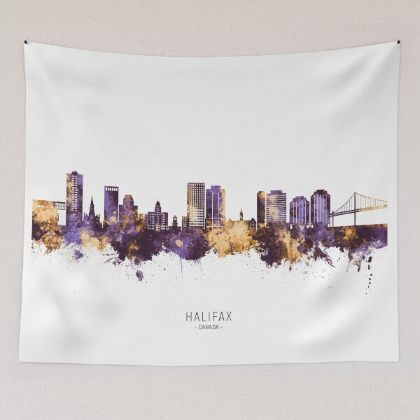 Item preview, Halifax Canada Skyline designed and sold by ArtPrints.