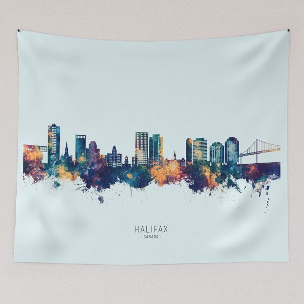 Item preview, Halifax Canada Skyline designed and sold by ArtPrints.