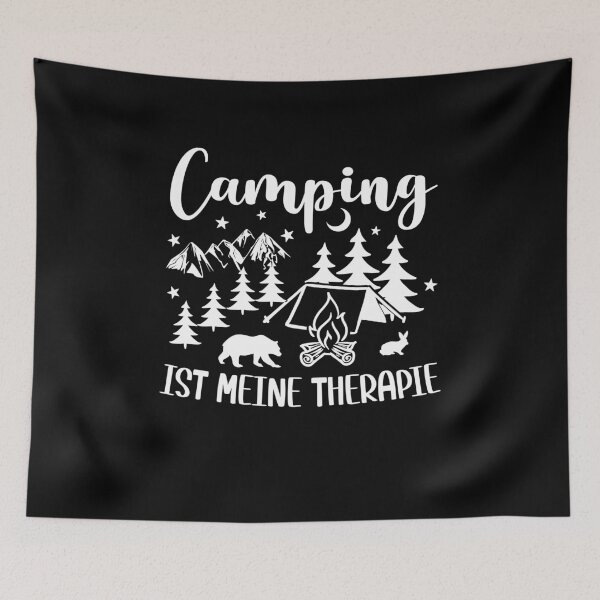 Item preview, Camper Camping is my therapy Travel Tent Celts designed and sold by besTmanuFacture.