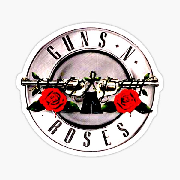 Guns Roses Stickers | Redbubble