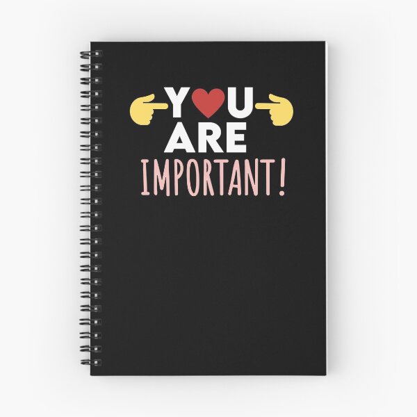Item preview, You Are Important Self Love Quote Design designed and sold by AritraSur.
