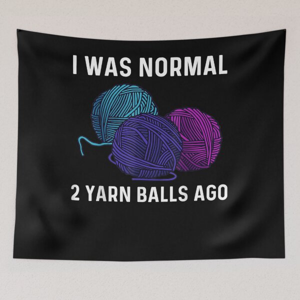 Item preview, Funny Knitting Gift For Men Women Crochet Yarn Thread  designed and sold by zpruby.