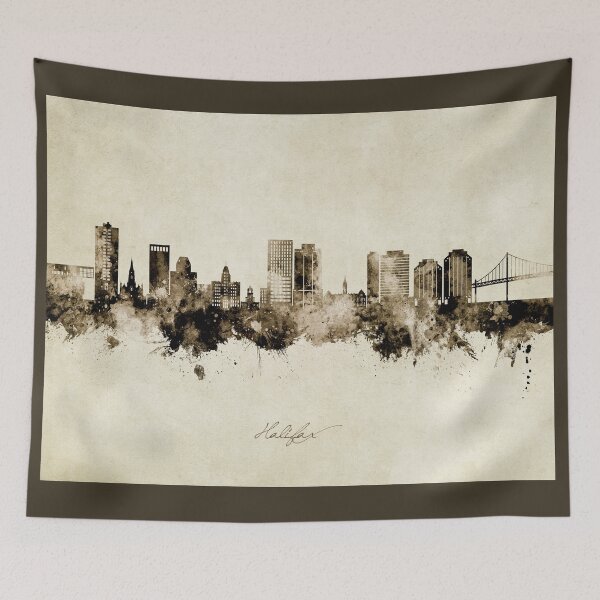 Item preview, Halifax Canada Skyline designed and sold by ArtPrints.