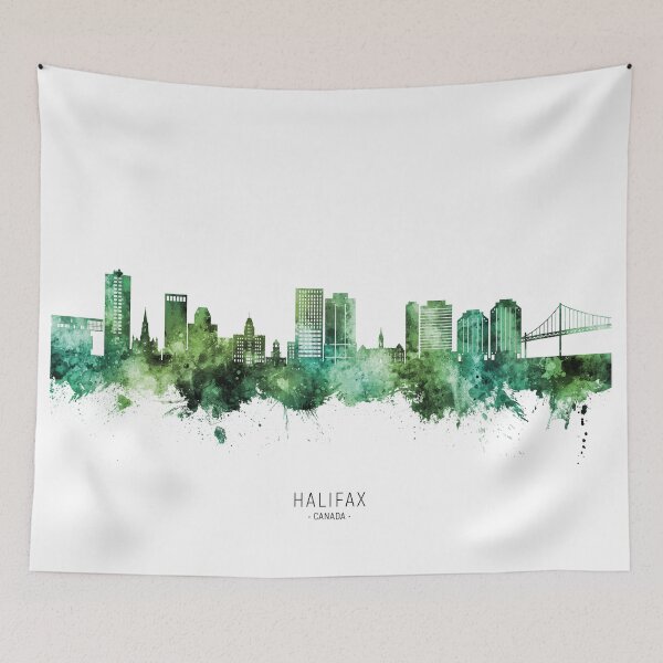 Item preview, Halifax Canada Skyline designed and sold by ArtPrints.