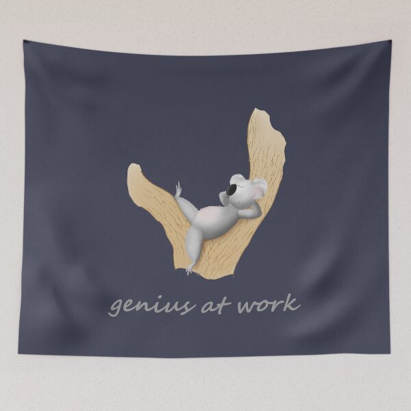 Item preview, Genius at work! designed and sold by shackledlettuce.