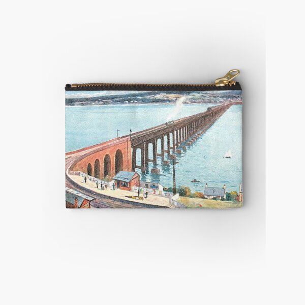 Item preview, Vintage Illustration of Dundee, Scotland - Tay Bridge From The South designed and sold by yourscotland.