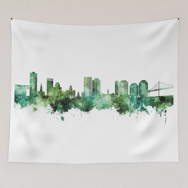 Item preview, Halifax Canada Skyline designed and sold by ArtPrints.