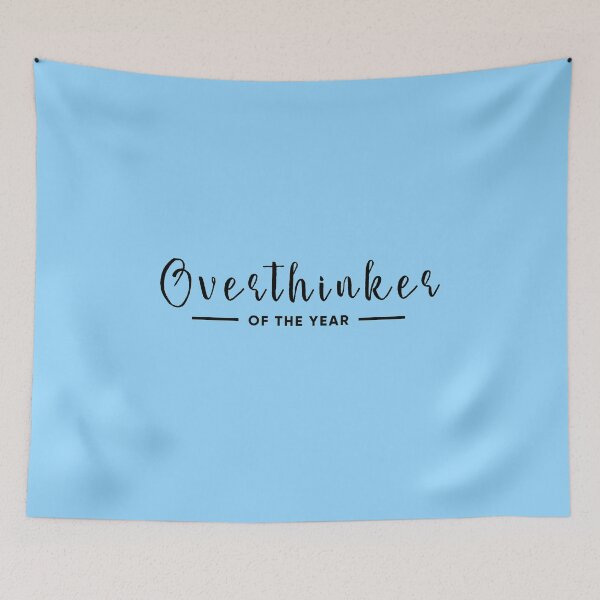 Item preview, Overthinker of the year designed and sold by MouadbStore.