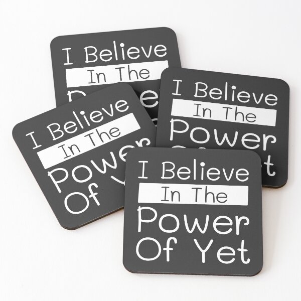 Item preview, I Believe In The Power Of Yet designed and sold by NewLeeRich.