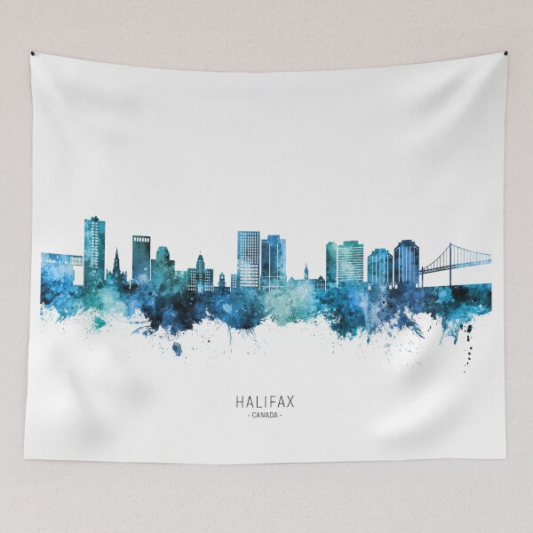Item preview, Halifax Canada Skyline designed and sold by ArtPrints.