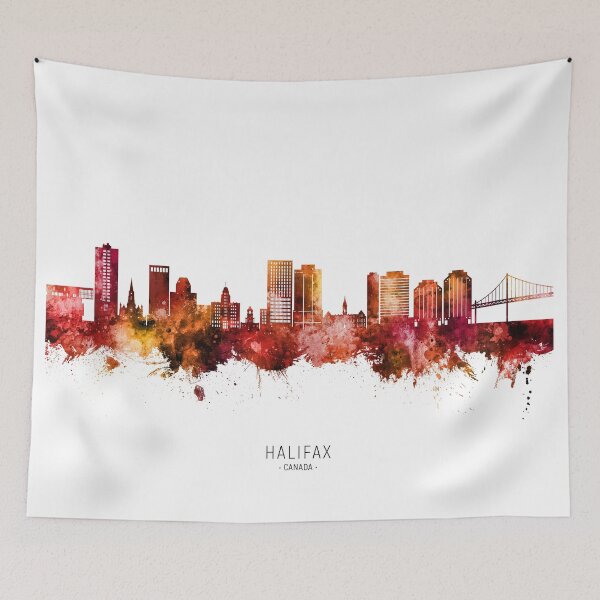 Item preview, Halifax Canada Skyline designed and sold by ArtPrints.
