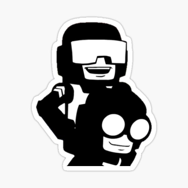 Cap and Steve Sticker