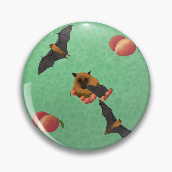 Item preview, Fruit Bats and Mangoes Green designed and sold by Ashley Gagnon.