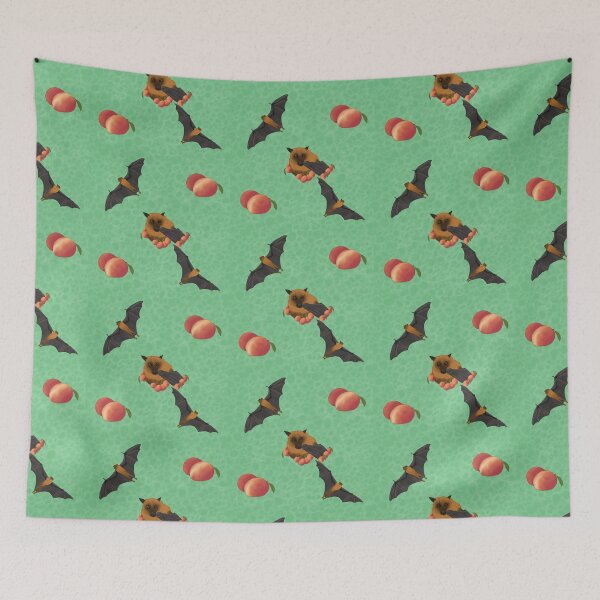 Item preview, Fruit Bats and Mangoes Green designed and sold by Ashley Gagnon.