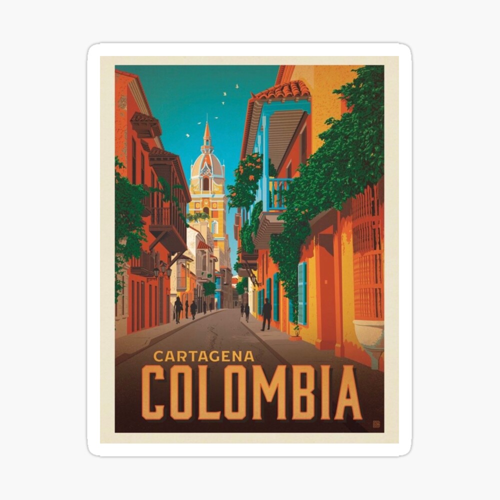 Cartagena Colombia" Magnet by Keny13 | Redbubble