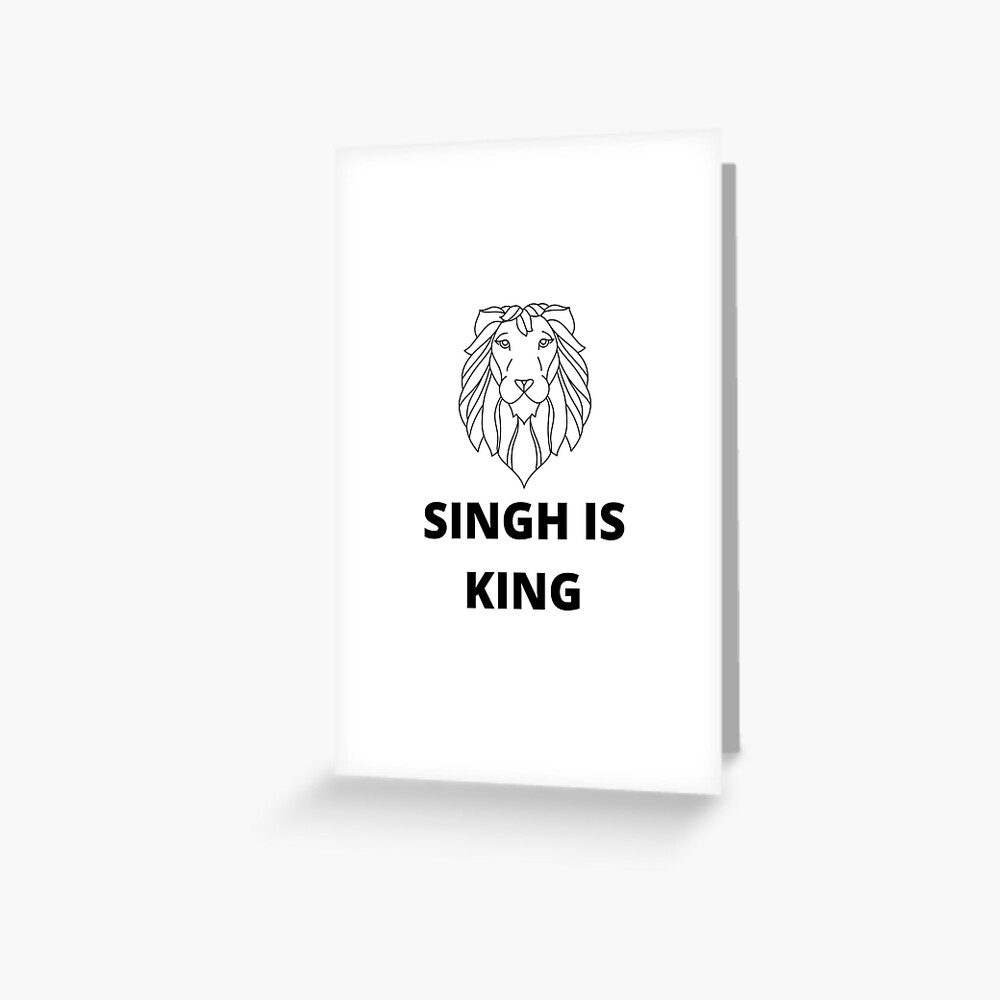 Singh Is King Stickers for Sale | Redbubble