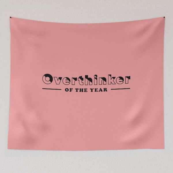 Item preview, Overthinker of the year designed and sold by MouadbStore.