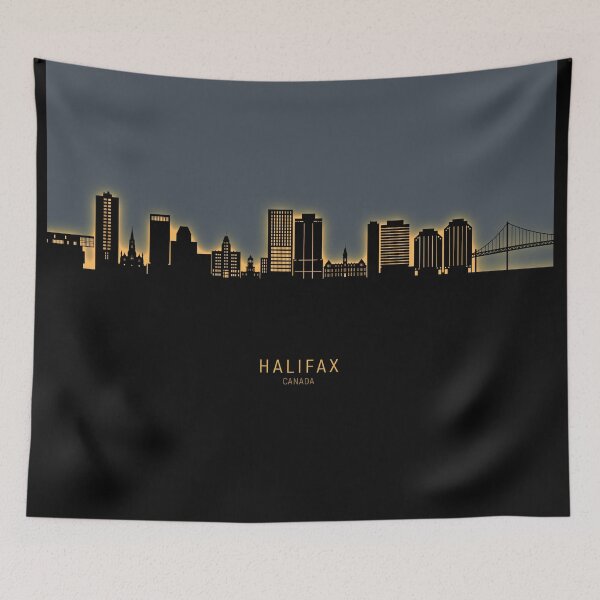 Item preview, Halifax Canada Skyline designed and sold by ArtPrints.