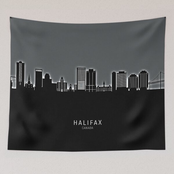 Item preview, Halifax Canada Skyline designed and sold by ArtPrints.