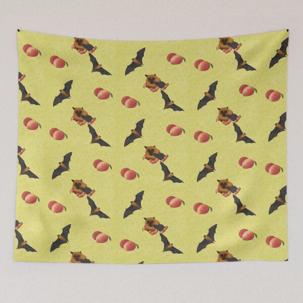 Item preview, Fruit Bats and Mangoes Yellow designed and sold by Ashley Gagnon.