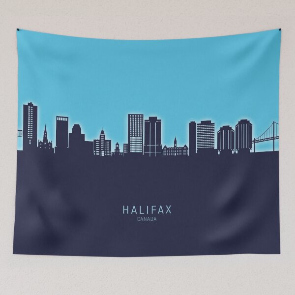 Item preview, Halifax Canada Skyline designed and sold by ArtPrints.