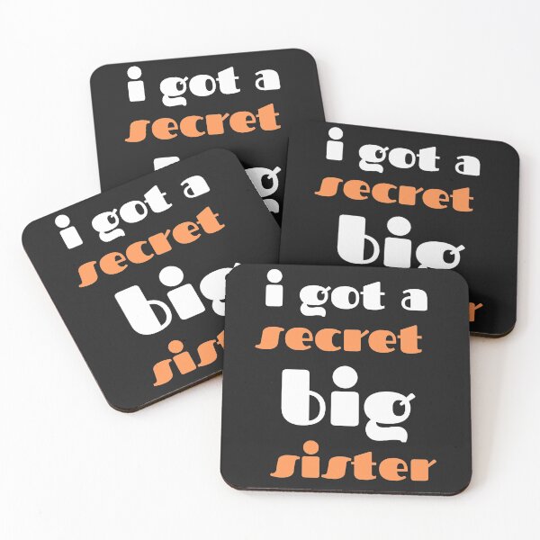 Item preview, I GOT A SECRET BIG SISTER T-shirt designed and sold by agnaou2021.
