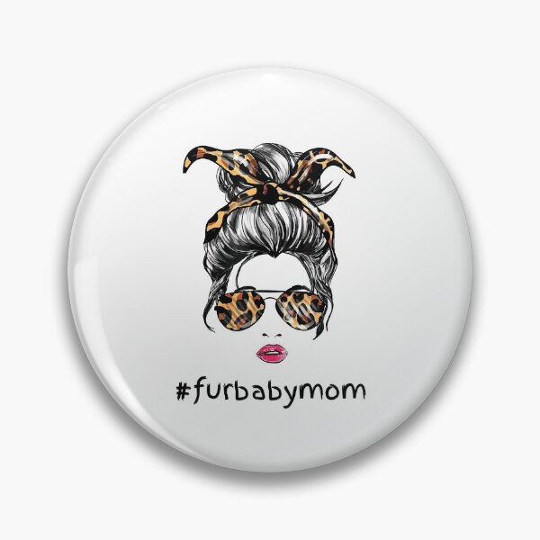 Item preview, Fur Baby Leopard Messy Bun Sister Life designed and sold by speakupandshine.