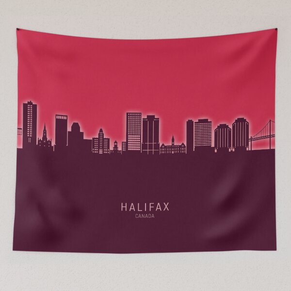 Item preview, Halifax Canada Skyline designed and sold by ArtPrints.