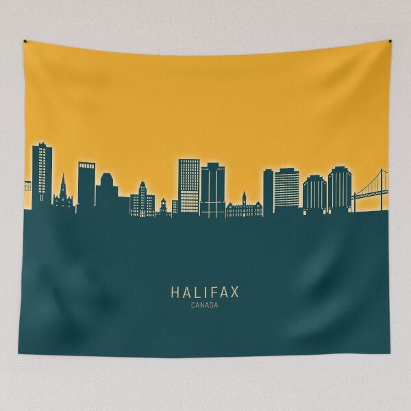 Item preview, Halifax Canada Skyline designed and sold by ArtPrints.