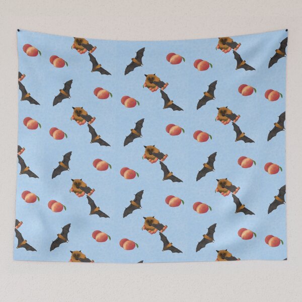 Item preview, Fruit Bats and Mangoes Blue designed and sold by Ashley Gagnon.