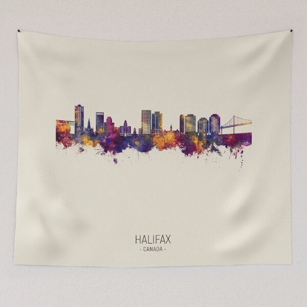 Item preview, Halifax Canada Skyline designed and sold by ArtPrints.