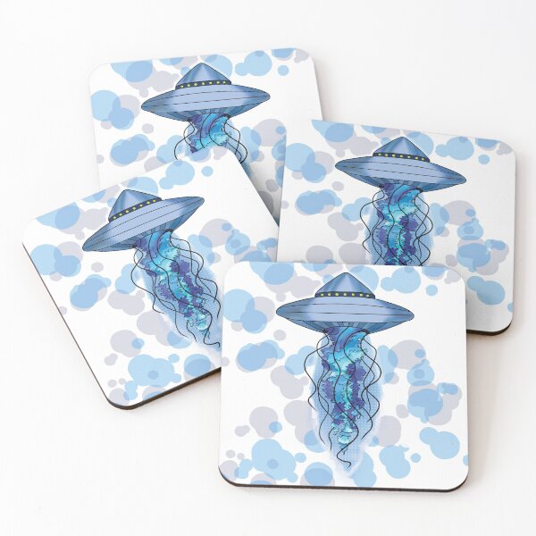 Item preview,  UFO Jellyfish Watercolour  II designed and sold by Ciara Shortall.