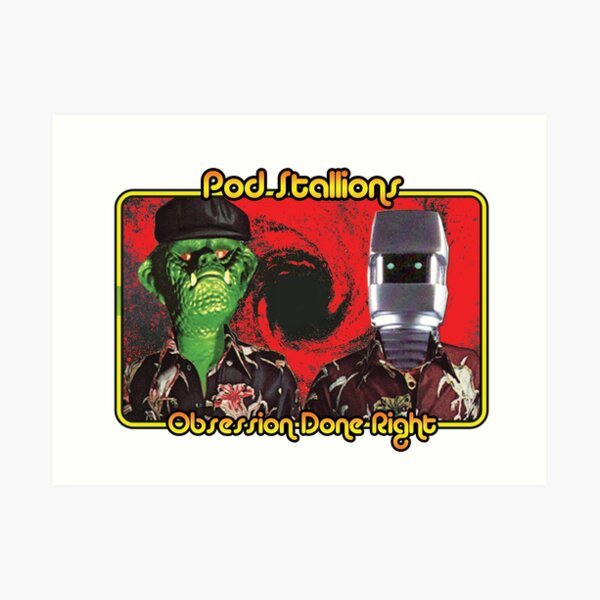 Pod Stallions Logo Art Print