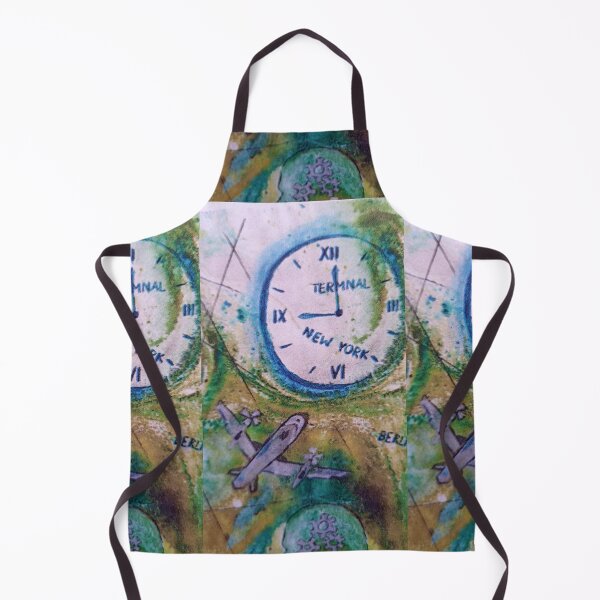 Item preview, Terminal New York, Berlin, clock, airport, Travel time designed and sold by NessArtByEwa.
