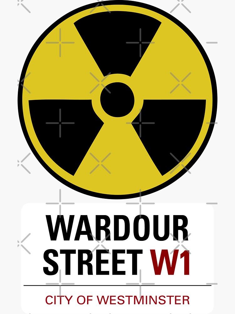 "ABomb in Wardour Street" Sticker by EvilGravy Redbubble