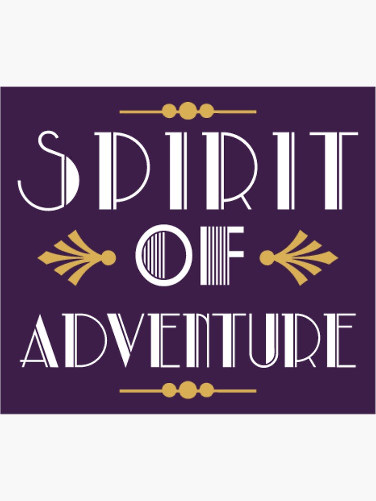 "Spirit of Adventure" Sticker for Sale by JadenJoyner Redbubble