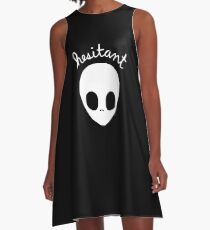 Gerard Way Hesitant Alien A-Line Dress