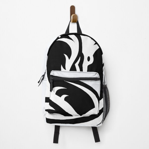 Item preview, White Black Ying Yang Dragon design, fire breathing dragon, claws, designed and sold by Nostrathomas66.
