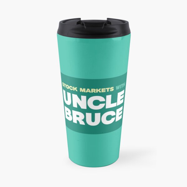 Colourful Uncle Bruce sign Travel Mug