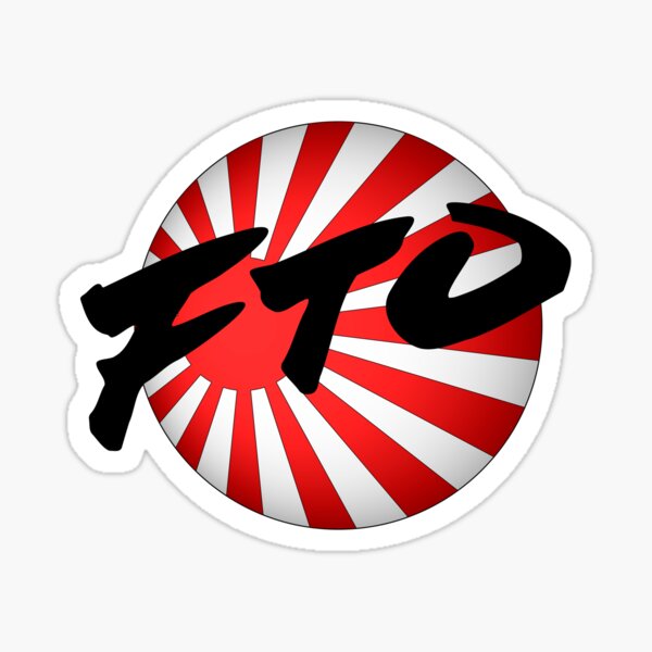 Rising Sun Japan JDM flag heart sticker - Vinyl Mayhem