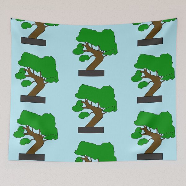 Item preview, Bonsai Tree Drawing designed and sold by RioCariocaClub.