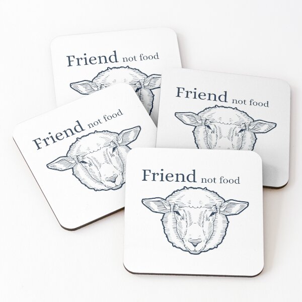 Item preview, Friend Not Food Sheep designed and sold by MOP-tees.