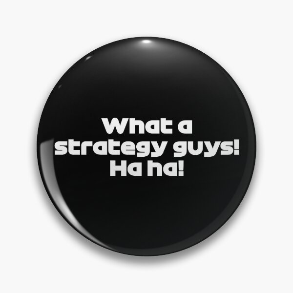Item preview, What a Strategy Guys! Ha Ha! VER. French GP Radio Voice (White) designed and sold by FilipeFerreira.